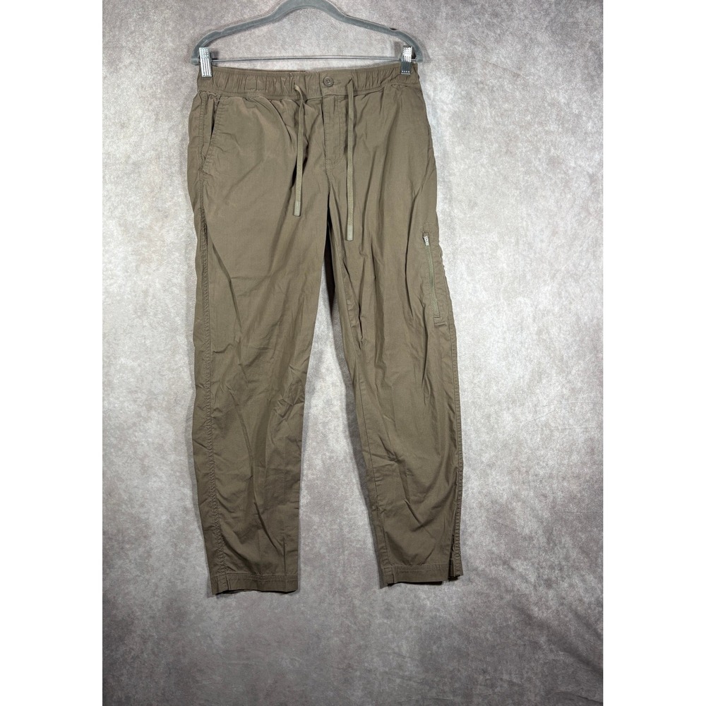 Orvis Pants Womens 10 Brown Ripstop Cargo Jogger Hiking Outdoor Stretch Utility